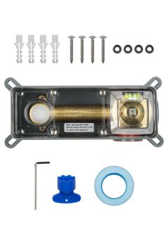 Встраиваемый смеситель для раковины Wonzon & Woghand Steam WW-88869008-BG брашированное золото